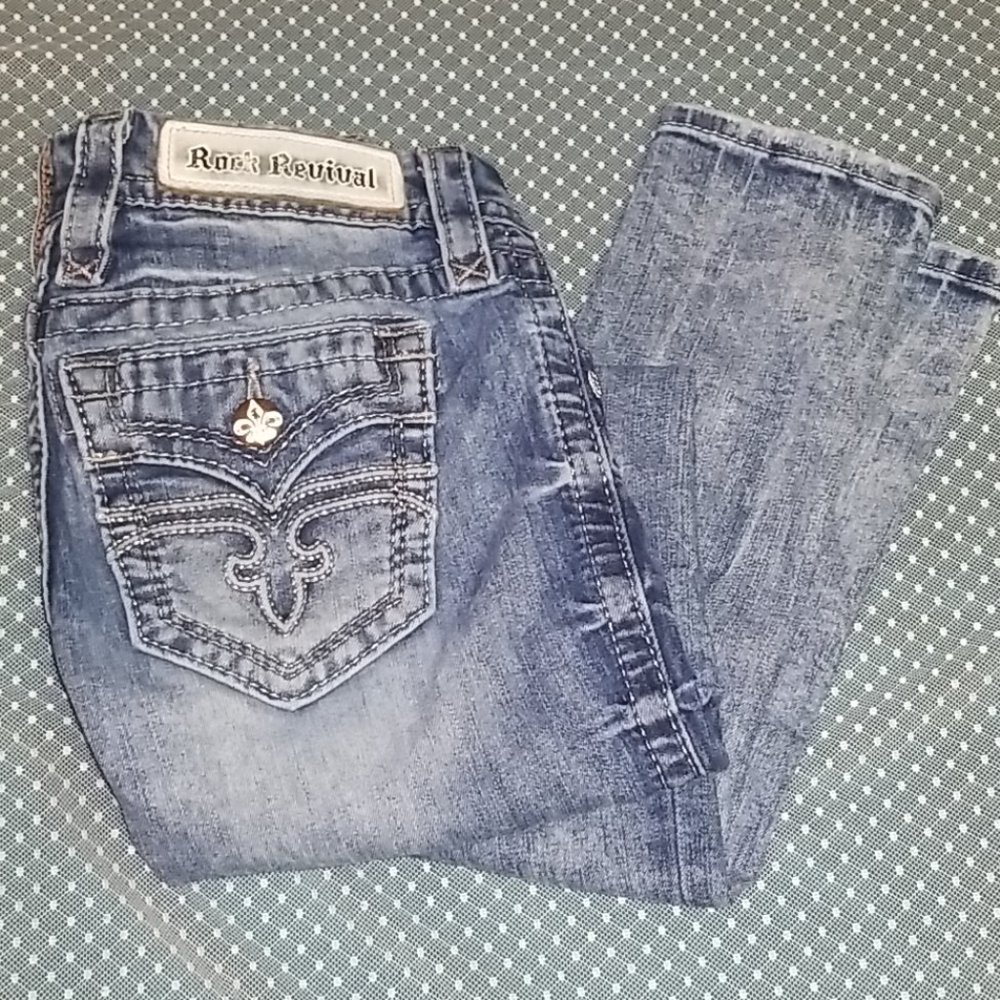 Rock revival skinny jeans